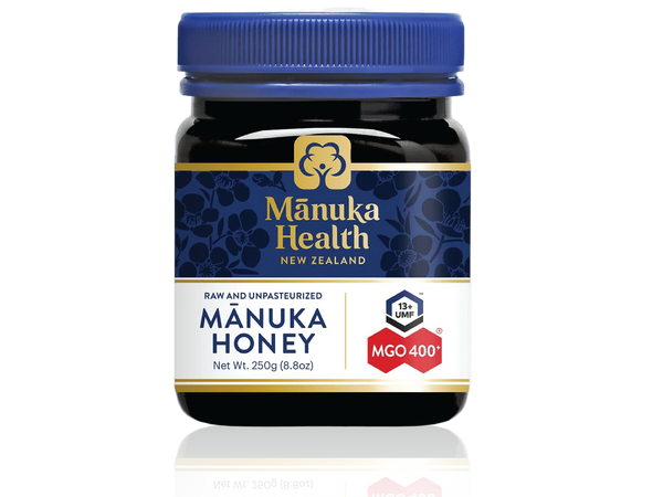 Manuka Health UMF 13+/MGO 400+ Manuka Honey (250g/8.8oz), Superfood, Authentic Raw Honey from New Zealand